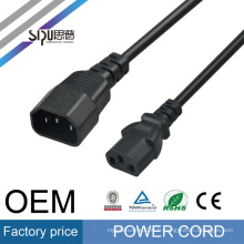 SIPU high speed PC wholesale AC power cable electric wire computer cable power cord extend